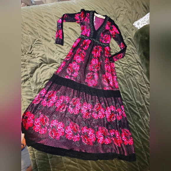 Anthropologie Cecilia Prado long sleeve maxi dress. XS - Picture 5 of 11